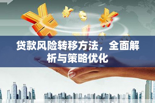 晋宁贷款风险转移方法，全面解析与策略优化