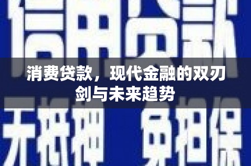 晋宁消费贷款，现代金融的双刃剑与未来趋势