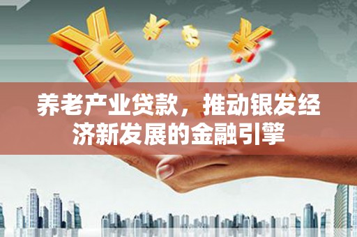 晋宁养老产业贷款，推动银发经济新发展的金融引擎