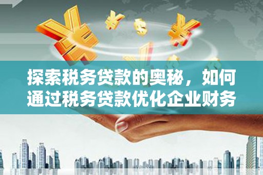 晋宁探索税务贷款的奥秘，如何通过税务贷款优化企业财务