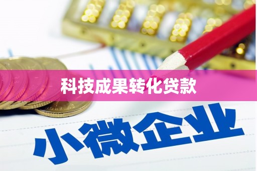 晋宁科技成果转化贷款