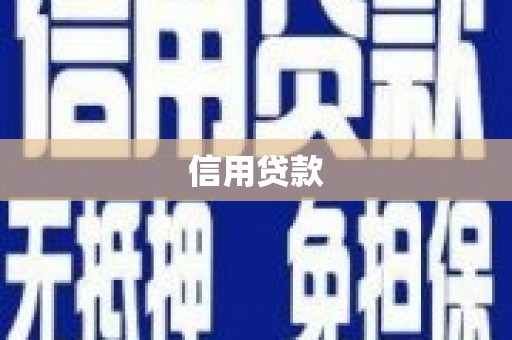 晋宁信用贷款