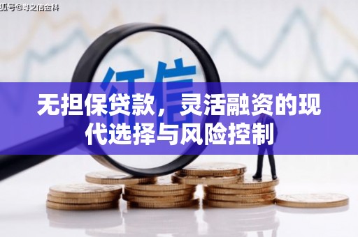 晋宁无担保贷款，灵活融资的现代选择与风险控制
