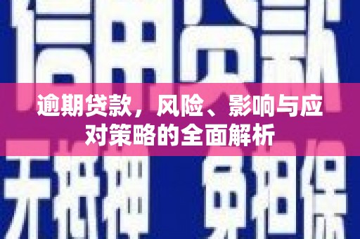 晋宁逾期贷款，风险、影响与应对策略的全面解析