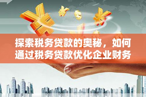 晋宁探索税务贷款的奥秘，如何通过税务贷款优化企业财务
