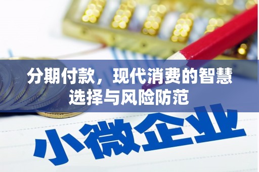 晋宁分期付款，现代消费的智慧选择与风险防范