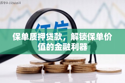 晋宁保单质押贷款，解锁保单价值的金融利器