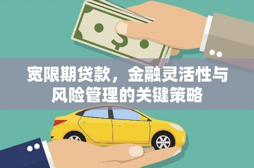 晋宁宽限期贷款，金融灵活性与风险管理的关键策略