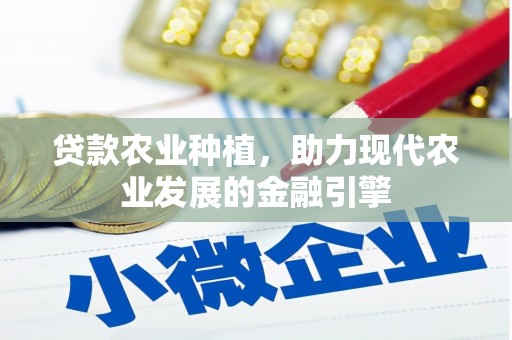 晋宁贷款农业种植，助力现代农业发展的金融引擎