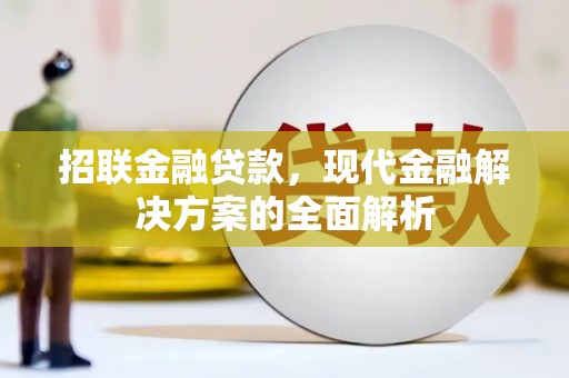 晋宁招联金融贷款，现代金融解决方案的全面解析