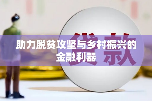 晋宁助力脱贫攻坚与乡村振兴的金融利器