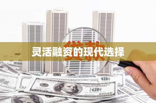 晋宁灵活融资的现代选择